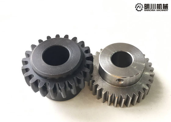 DIN/ANSI Standard Steel Bevel Gears , Spiral Bevel Gear Hardened Teeth
